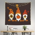 thumbnail image 2 of Sikiie Fall Gnomes tapestry wall hanging home decor for bedrooms, living rooms, dorms 60x51in, 2 of 6
