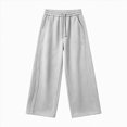 thumbnail image 3 of Boys Sweatpants Athletic Jogger Pants for Boys 5-16 Years Kids Youth Open Bottom Pants with Pockets Kids Grey Sweatpants Size 13-14 Years, 3 of 9