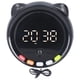 thumbnail image 1 of Reloj despertador Bluetooth multifuncional, altavoz, reloj despertador digital portátil con altavoz Bluetooth para dormitorio, oficina, negro G60Q (inducción del cuerpo humano), 1 of 5