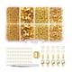 thumbnail image 5 of Kit de fabricación de joyería Macarena Juego de herramientas Dorado Anillos de salto abiertos, 5 of 7