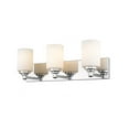 thumbnail image 3 of Z-Lite Soledad 3 Light Glass Steel Vanity Light in Matte Black, 3 of 3