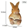 thumbnail image 5 of Easter Rabbit Bunny Figurine Ornament Home Decoration, 5 of 5