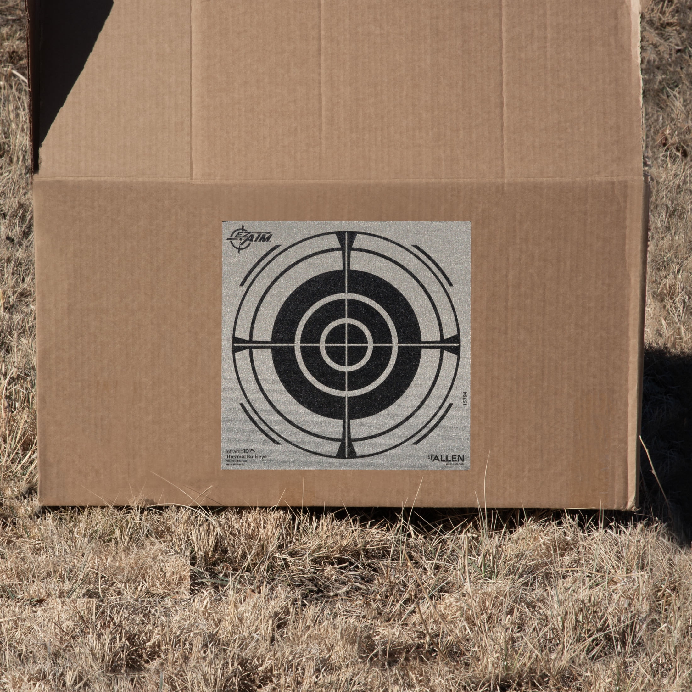 Ez Aim Adhesive 8" Thermal Bullseye Target, Multi