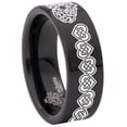 thumbnail image 6 of Heart Knot Tungsten Carbide Ring, 6 of 9