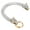 Gold silver, variant on Adjustable Length Wolf Head Bracelet For Men Stainless Steel Wrist Chain Jewelry