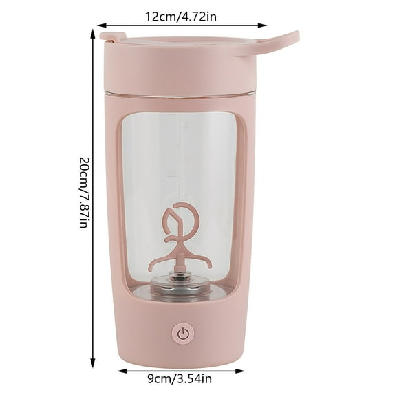 Electric Protein Shaker Bottle Automatic Mixing Cup Milk Stir Cup Protein Powder Electric Shaker Bottle Protein Powder Shaker Bottle Shaker Cups for Protein Shakes