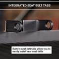 thumbnail image 4 of MODZ® Flip4 Club Car DS Golf Cart Rear Seat Kit – Choose Color & Model, 4 of 6