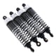 thumbnail image 1 of Amortiguador Trasero Delantero 106004 Plateado para 1:10 HSP 94166 94106 94107, 1 of 6