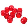 thumbnail image 1 of unbranded 10Ud Cubierta Plástica Roja Para Luz De Advertencia Con Resistencia Para Uso En Vehículos Y, 1 of 6