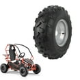 thumbnail image 1 of ATV Wheel Rim Tire Assembly, 17X7.00-8 ATV Rim Tire Improved Control Enhanced Grip 8 Inch  for ATV, 1 of 7