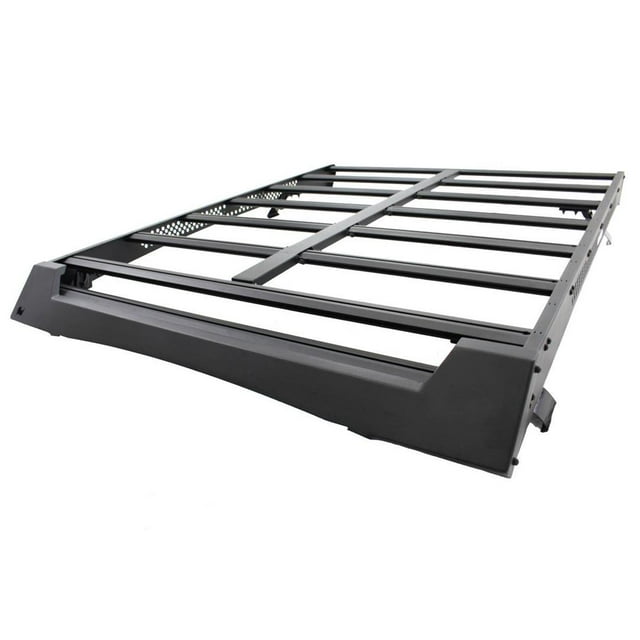 Go Rhino Roof Rack 5933130T Ceros; Direct Fit; Powder Coat; Textured Black; Aluminum