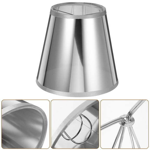 HEMOTON Table Lamp Shade Clip on Lamp Cover Chandelier Light Cover Ceiling Pendant Light Fixture