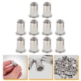 thumbnail image 3 of MasteelfCA 10 Pcs Écrou Rivet en Acier Inoxydable Écrou Tête Plate Écrou Rivet Durable, 3 of 8