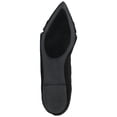 thumbnail image 5 of Journee Womens Winslo Slip On Pointed Toe Ballet Dress Flats, 5 of 10
