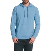 Chaps Men's Sueded Jersey Pullover Henley Hoodie