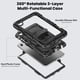 thumbnail image 3 of Funda Protectora para Samsung Galaxy Tab A11 8.7" (2025) y Tab A9 8.7" (2023) - Negro, 3 of 9