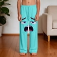 thumbnail image 5 of Kids Boys Girls Joggers Dizzy Expression Graphic Fleece-Touch Sweatpants Elastic Waist Trousers for Lounging, 4-13Y, 5 of 9