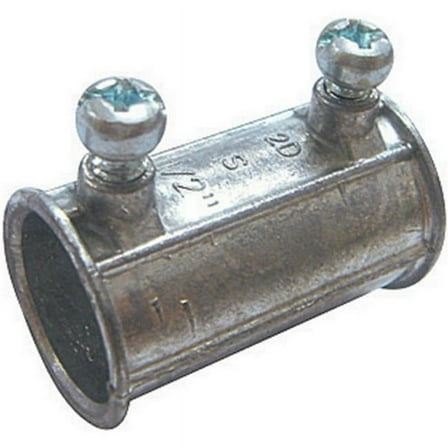 Gampak 49240 0.5 in. Emt Set Screw Coupling - pack of 50
