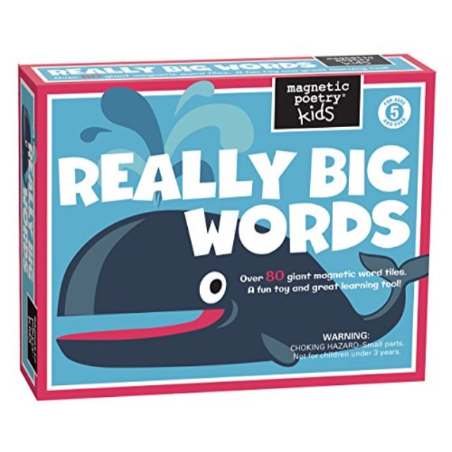 Poetry Kids Really Big Words Kit Ages 5 and Up Words for