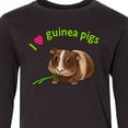 thumbnail image 4 of Inktastic I Love Guinea Pigs Long Sleeve Youth T-Shirt, 4 of 5