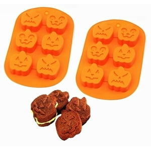 Genérico - X2 Moldes Halloween Moldes Silicona Halloween Molde Calabaza