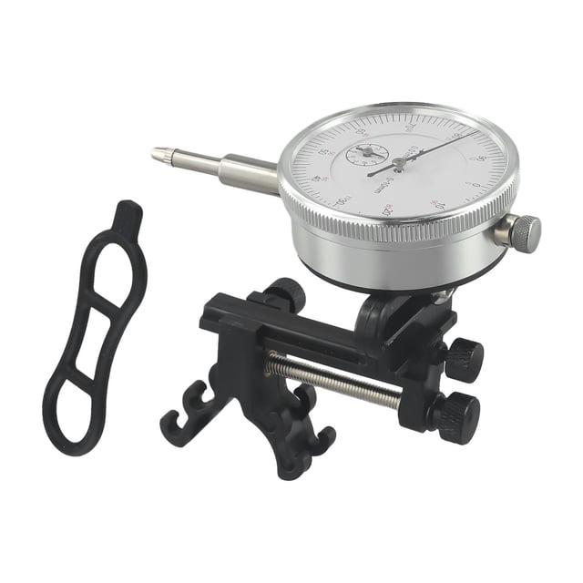 LEFU for Bicycle Wheel Truing Stand Bike Rim Adjustment Tool with Percentage Indicator - Portable Bike Wheel Repair Kit for Home and Trail Use - Compatible with for Front and Rear Wheels