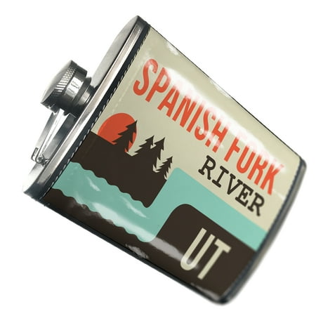 

NEONBLOND Flask USA Rivers Spanish Fork River - Utah