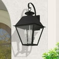 thumbnail image 3 of 27218-04 Livex Lighting Mansfield - 3 Light Outdoor Wall Lantern, 3 of 10