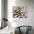 thumbnail image 4 of Autua White Tiger Art Modern Canvas Prints Wall Decor for Home Office 16x12in, 4 of 6
