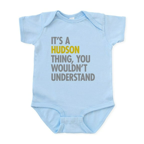 CafePress - Its A Hudson Thing - Baby Light Bodysuit, Size Newborn - 24 Months
