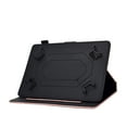 thumbnail image 5 of Flip Stand Leather Universal Case for Samsung Galaxy Tab 2/3/3 Lite/4/A/E Lite 7.0-inch /Vankyo MatrixPad Z1 7 Inch /Ematic 7" Tablet /Lenovo Tab M7 7" /Google Nexus 7 /Android 7-inch Tablet (Pink), 5 of 9