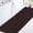 Chocolate, variant on Bathroom Runner Extra Long Bathroom Rug Blue Chenille Bath Rug Non Slip Shaggy Bath Mat Shag Shower Mat, Soft and Cozy, Super Absorbent Water, Washable Rug, 47 x 17 inches, Stone Blue
