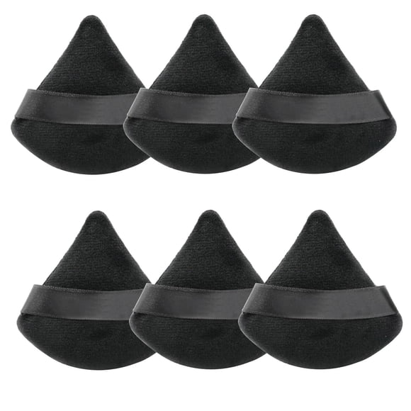 mtvxesu Powder 6Pcs Washable Powder Puff Washable Makeup Puff Pure Cotton Powder Velour Soft Face Makeup Tool Sale