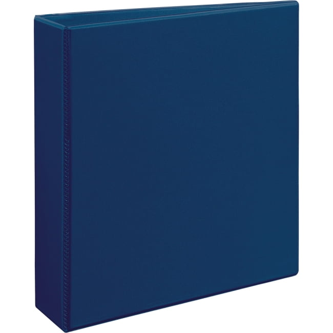 Avery Presentation Binder - 2' Binder Capacity - Letter - 8 1/2' x 11' Sheet Size - 500 Sheet Capacity - 3 x Slant D-Ring Fastener(s) - 2 Internal Pocket(s) - Vinyl - Blue - Recycled - 1 Each