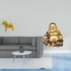 thumbnail image 2 of Escultura de caballo Dalecarliano y Buda Maitreya, figura coleccionable de animal, adorno de mesa Feng Shui para decoración del hogar y aniversario., 2 of 8