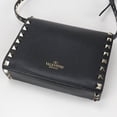thumbnail image 2 of Pre-Owned Valentino Rockstud Crossbody Shoulder Bag, Women's, Black, 2 of 8