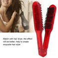 thumbnail image 1 of Hair Straightening Comb Double Brush Design for Soft Smooth Hair High Temperature Resistance.  Ergonomic ABS Handle Light and Portable for Daily Hair Straightening with Hair Dryer, 1 of 7