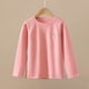 thumbnail image 1 of Cowsor Kids Lounge Set Long Sleeve Neck and Long Pants Two Piece Soft Sleepwear Outfits, 1 of 5