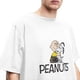 thumbnail image 4 of Camiseta de algodón 100 % con estampado de Peanuts, Snoopy y Charlie Brown para hombre y mujer, divertida para todas las estaciones, 4 of 5