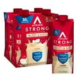 thumbnail image 2 of Atkins Strong, High Protein Shake, Vanilla, 30g of Protein, High Fiber, 4 Count, 2 of 9