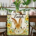 thumbnail image 2 of Under 10 Decorative Table Banner Easter Table Flag Holiday Bunny Egg Little Printed Vintage Easter Decor Linen Tablecloth Easter Home Decorations, 2 of 7