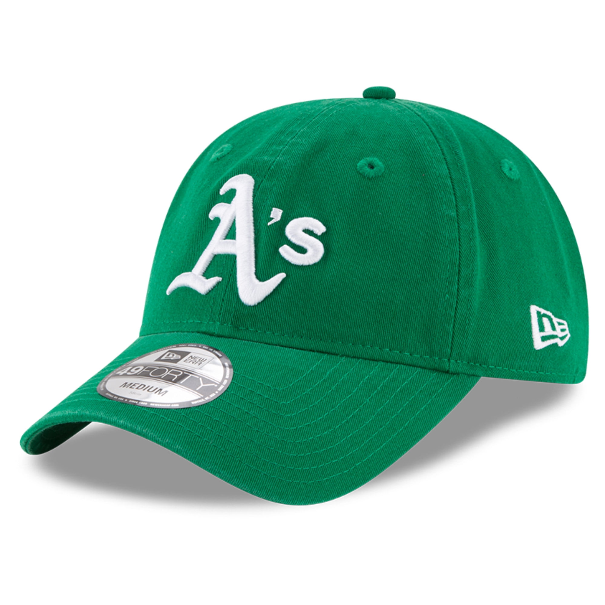Oakland Athletics New Era Core Fit Replica 49FORTY Fitted Hat - Green