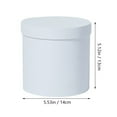 thumbnail image 4 of MasteelfCA Flowers Gift Box Packaging Box Flower Bouquet Paperboard Round Flower Bucket, 4 of 7