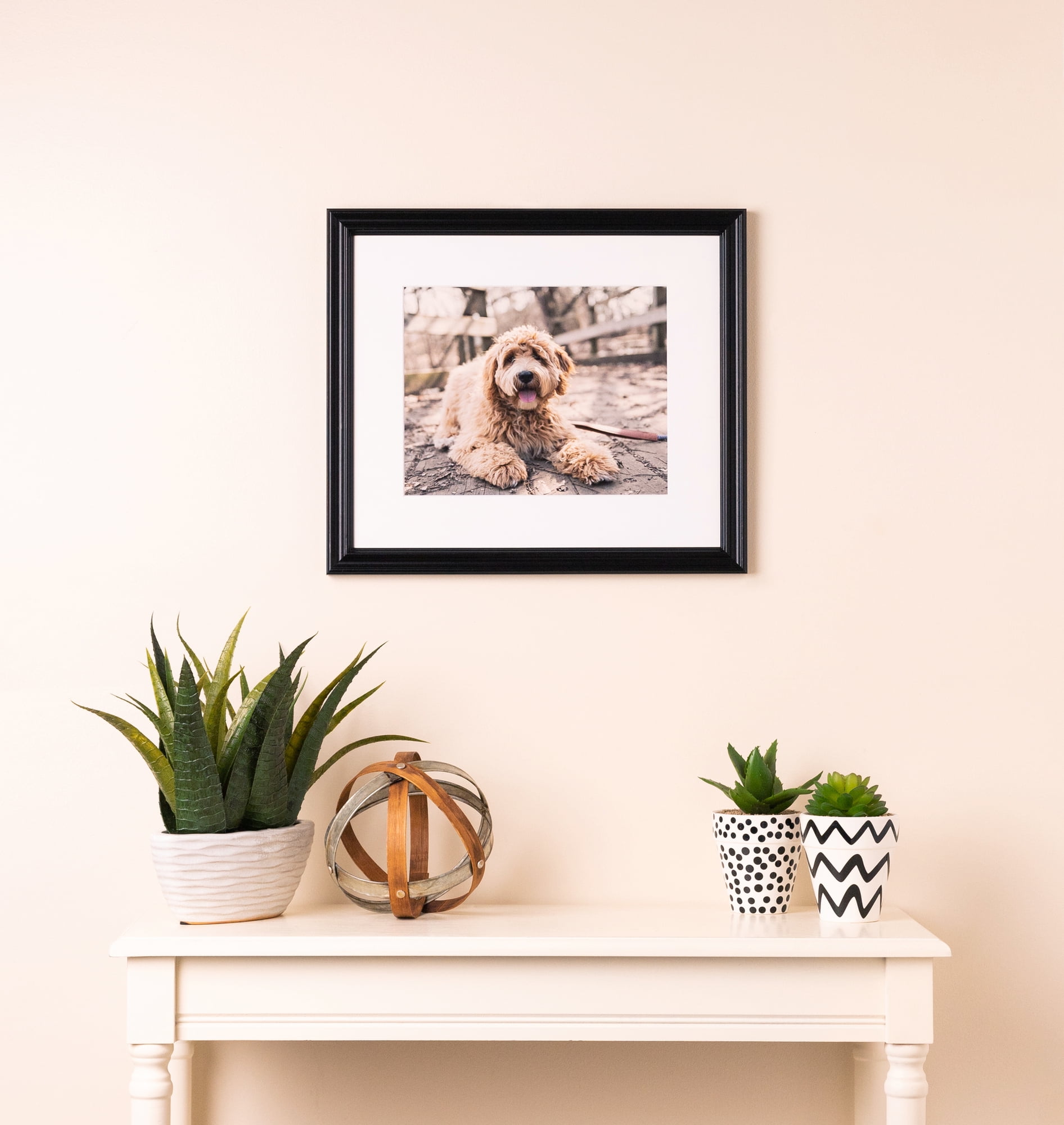 ArtToFrames 18" x 24" Black Picture Frame, 18x24 inch Black MDF Poster Frame (WOM-4102), 4 Pack