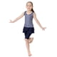 thumbnail image 2 of Conjuntos de trajes de baño sin mangas para bebés niña Tapas y pantalones cortos de tiras muy elásticos de dos piezas Trajes de baño para niños ANGGREK Otros, 2 of 8
