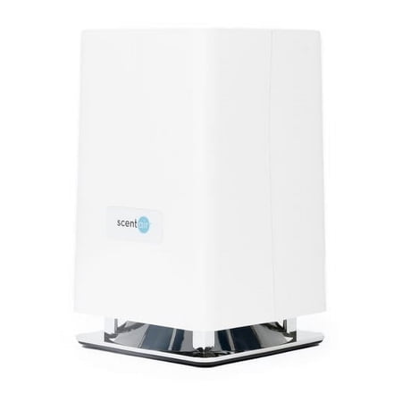 ScentAir Whisper HOME Diffuser – Sleek Ultra-Quiet System for Home, Adjustable Scent Settings, White