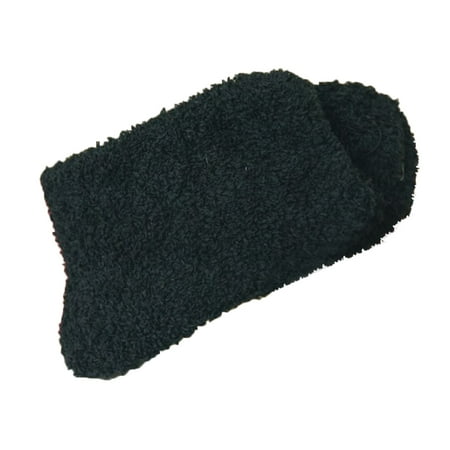 

HEVIRGO 1 Pair Middle Tube Fluffy Floor Socks Super Soft Ultra-thick Cotton Autumn Winter Christmas Floor Sock