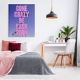thumbnail image 4 of Stupell Industries Gone Crazy Back Soon Phrase Landscape Painting Gallery Wrapped Canvas Art Print Wall Art, 36 x 48, 4 of 8