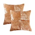 thumbnail image 1 of TORINO QUATTRO COWHIDE PILLOW 18"X18" 2-PACK, 1 of 2