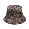 thumbnail image 2 of Sales 2026 Under $5 Brown Bucket Hats GIJNRIUIUA Bucket Camouflage Fisherman's Hat Sun Basin Hat Baseball Caps Cowboy Hat, 2 of 3